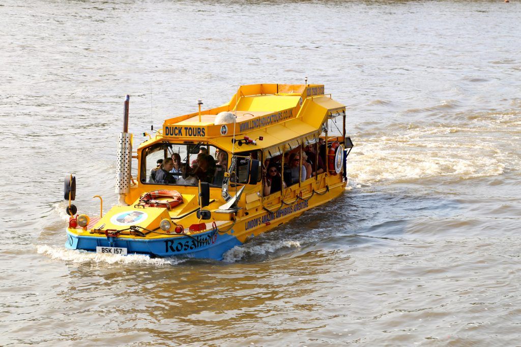 London Duck Tours Exciting Amphibious Tours of London